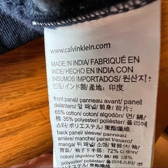 CALVIN klein men’s full-Zip fleece mock sweatshirt jacket size: XXL - Picture 3 of 5